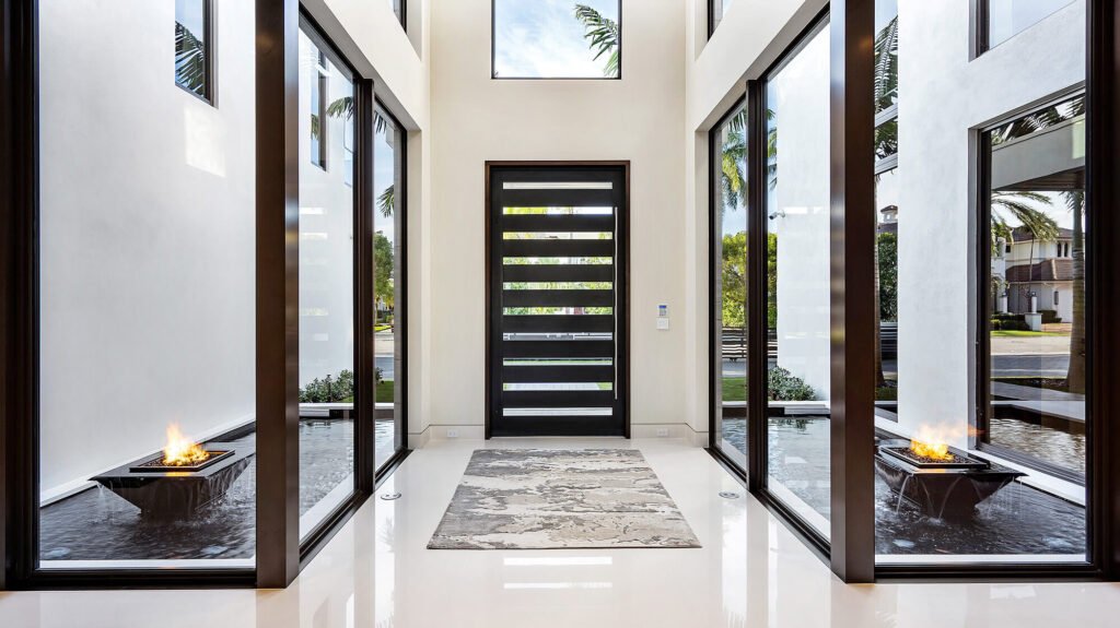 Slim Glass Lite Doors