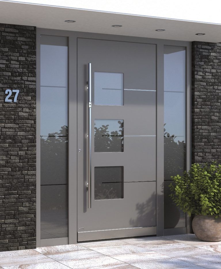 Aluminum entry doors for homes