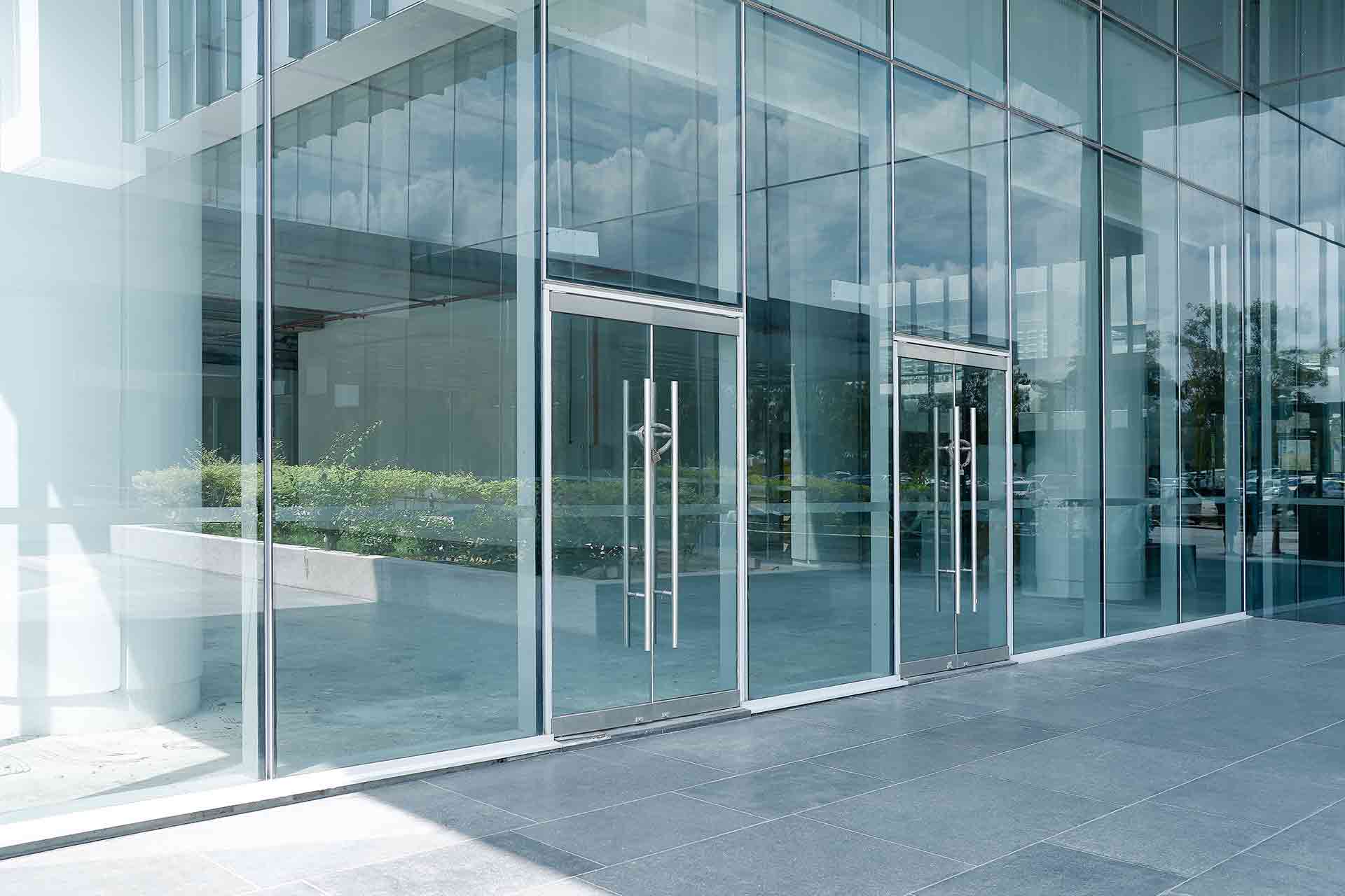 Commercial Window glass Installation