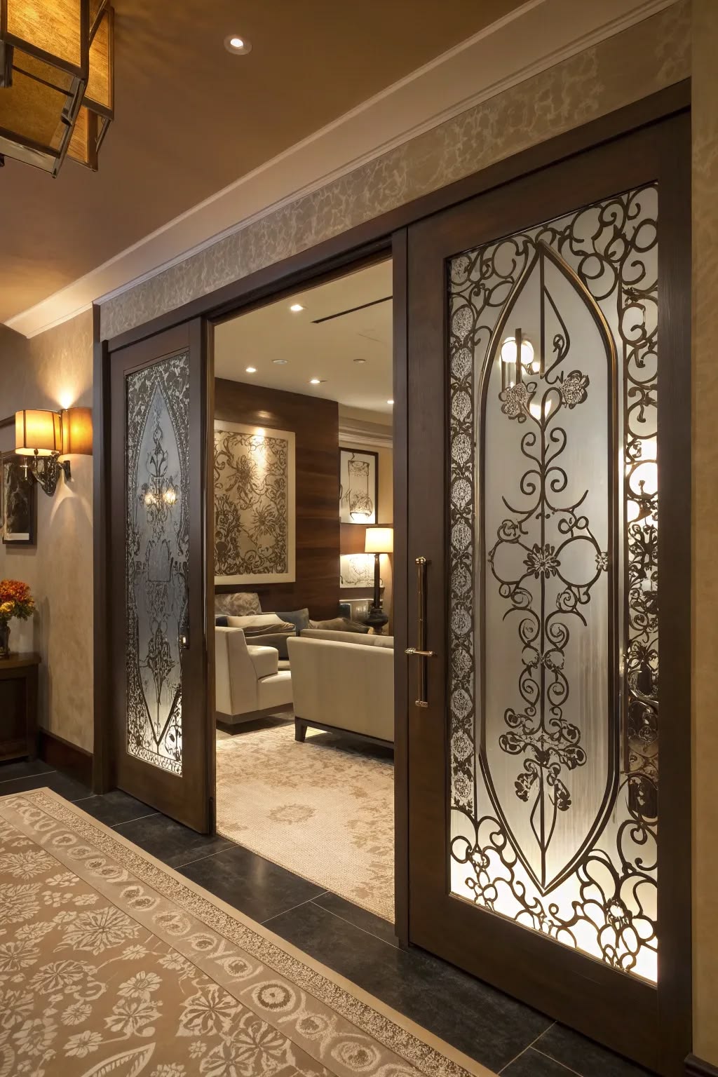 Custom interior door