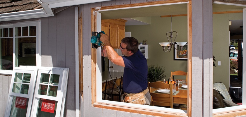 New House Window Installation