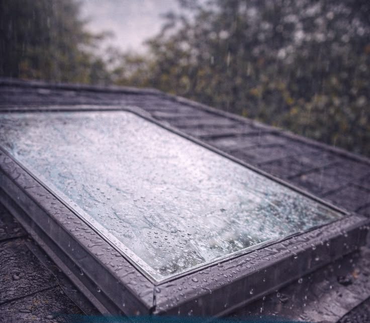 Moisture Control in skylight repair