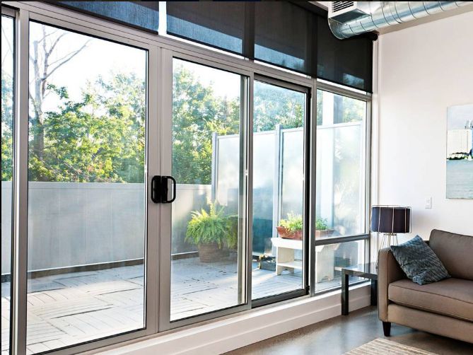 Residential Door Glass Installation