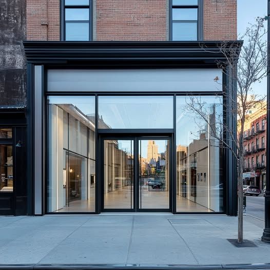 Storefront Entrances With Sidelites