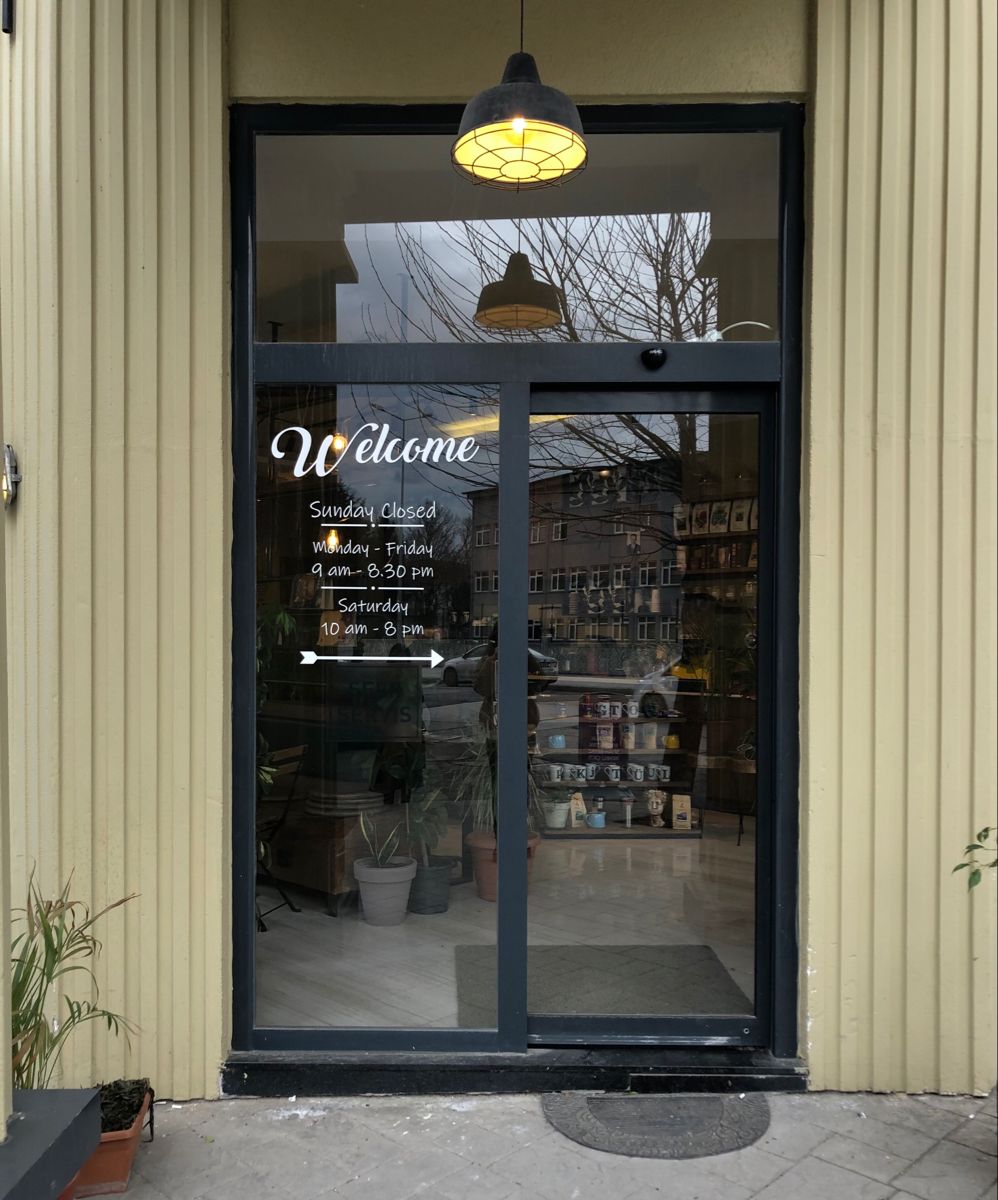 Storefront Entrances With Transoms