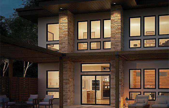 Strap fiberglass Passive House windows 1