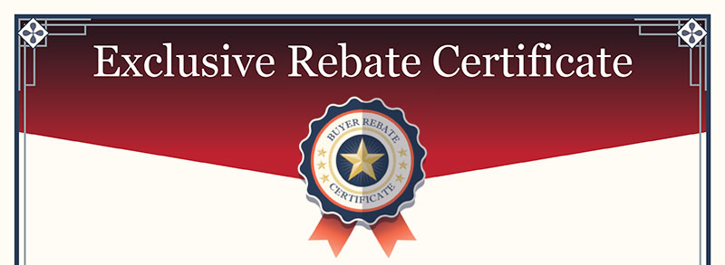 Certification for current window rebates