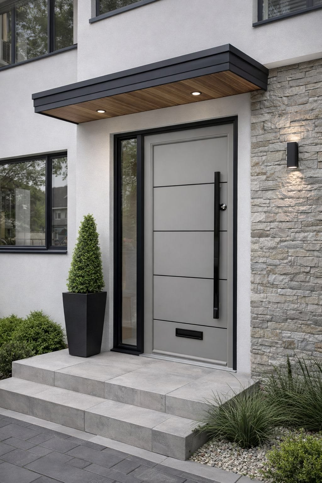 Clean and Minimal Front Door Designs