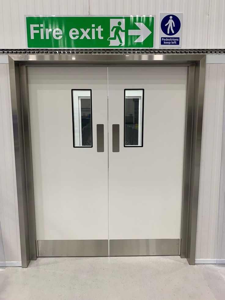 Fire Rated Exit Doors for Emergency