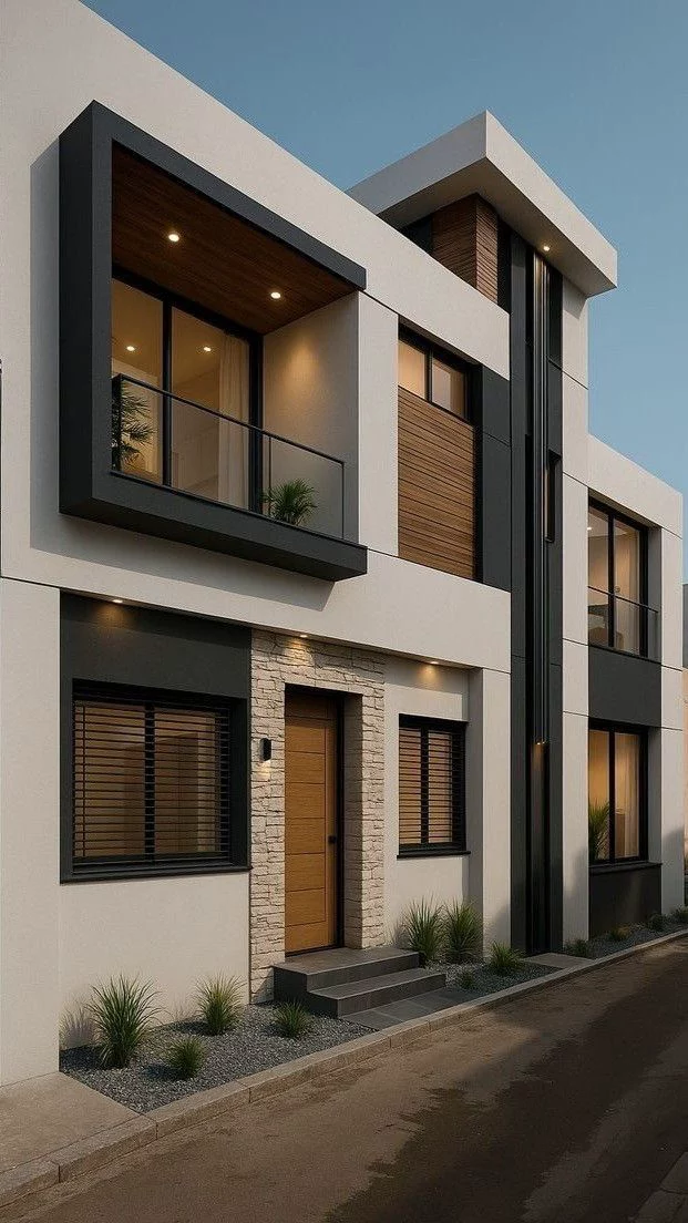 Front Elevation House Windows