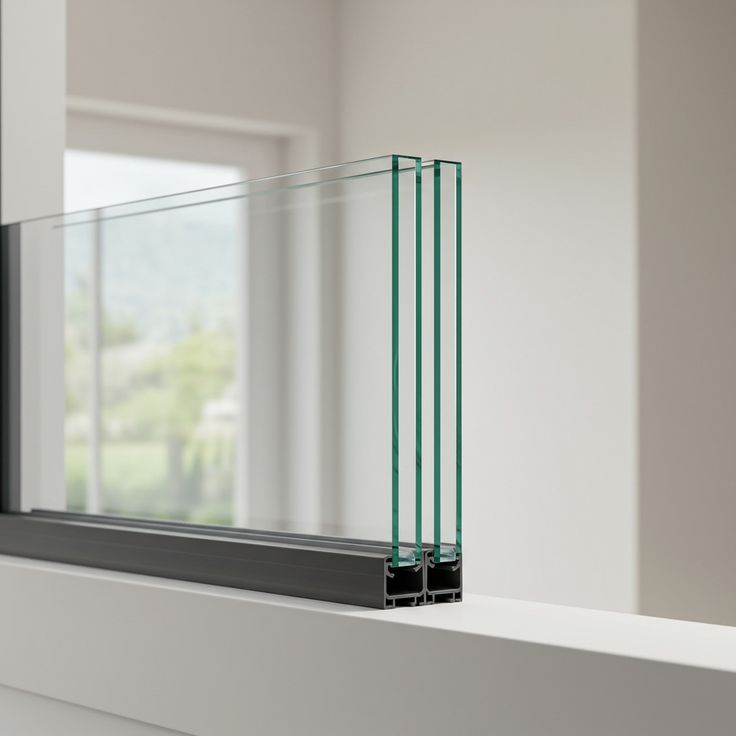 Glass Support Within Frames