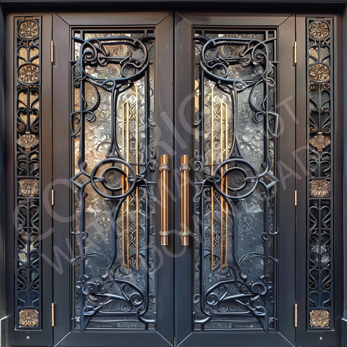 Luxury exterior Doors