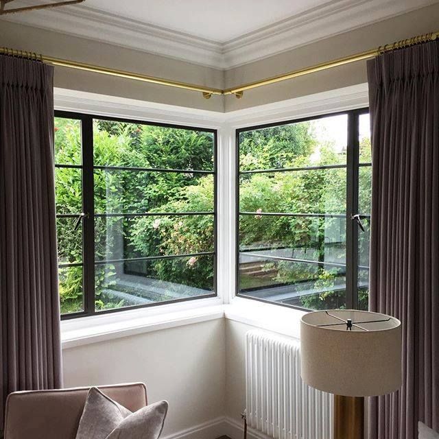 Steel Corner Windows