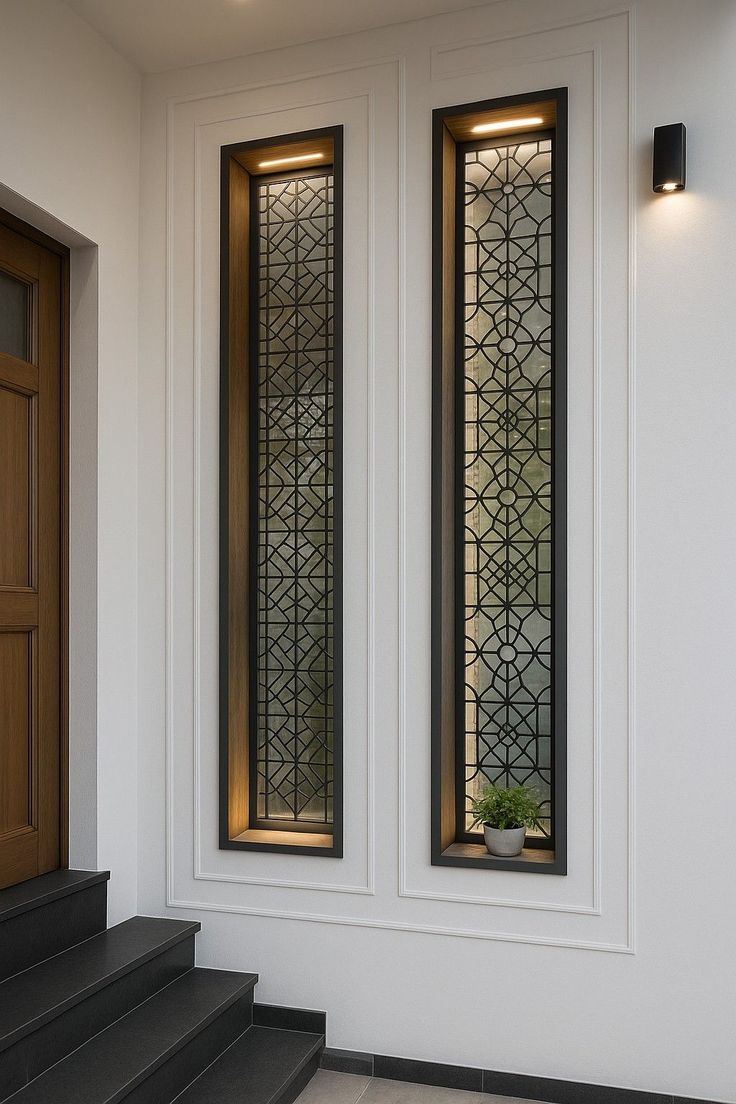 Steel Ribbon Windows