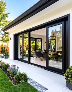 Steel patio Doors