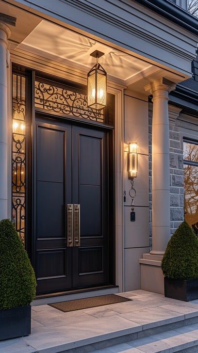 Warm and Welcoming Front Door Designs