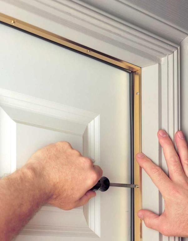 Air Leakage Around Aging Doors