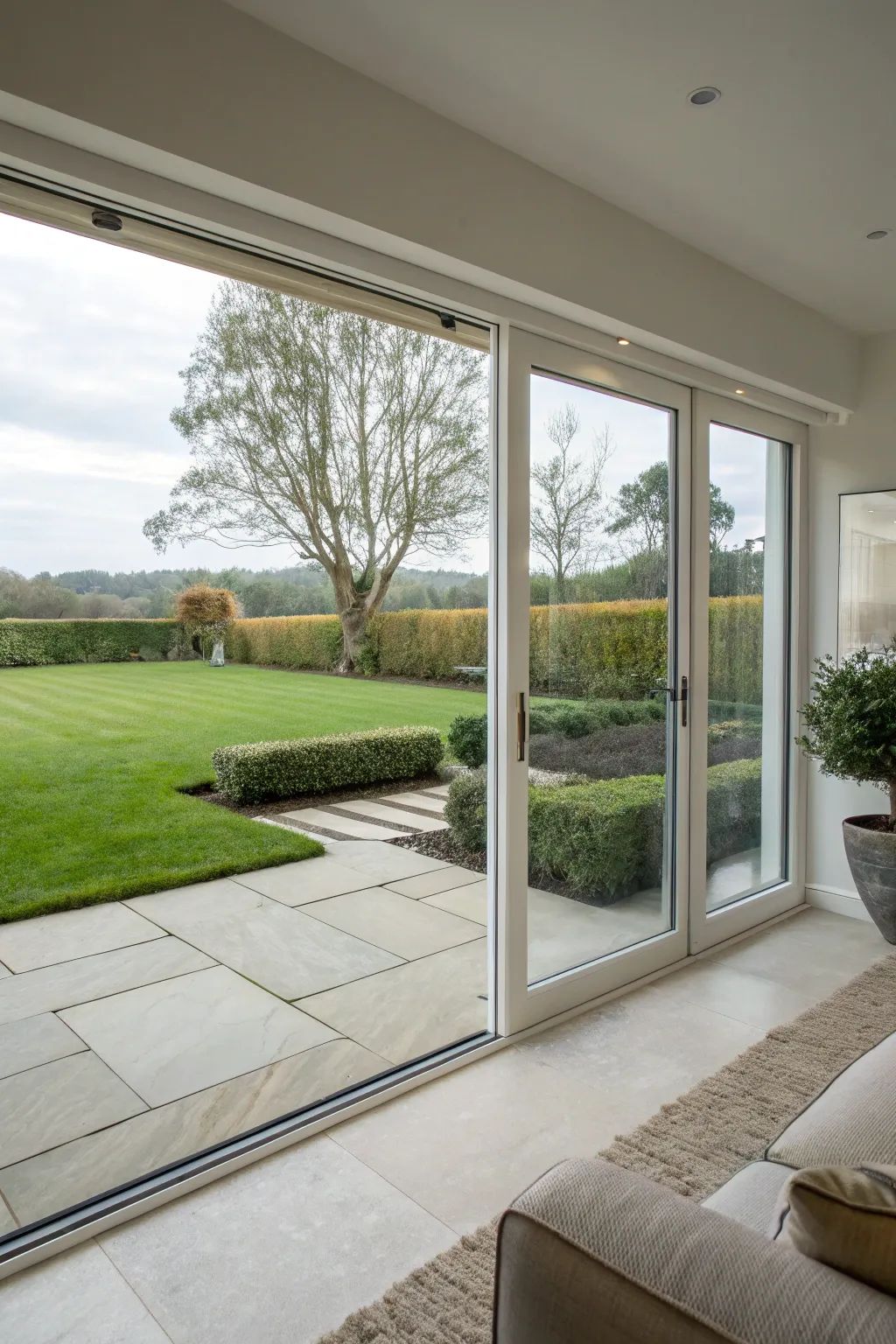 Glass Configurations and Sightlines