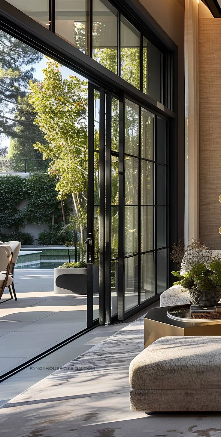 Large Sliding Glass Doors for Expansive Views