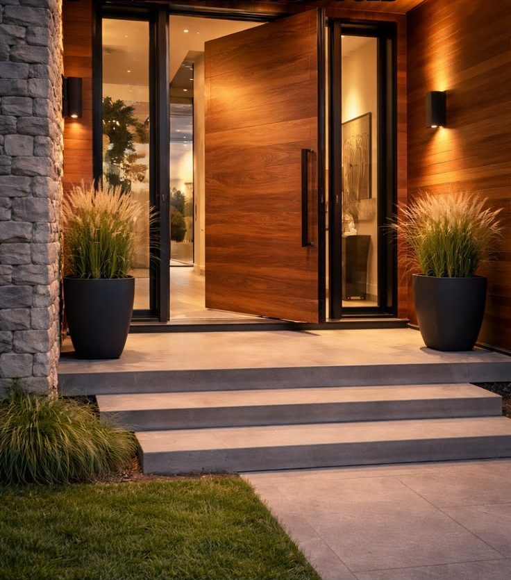 Oversize Pivot Doors for Architectural Entries