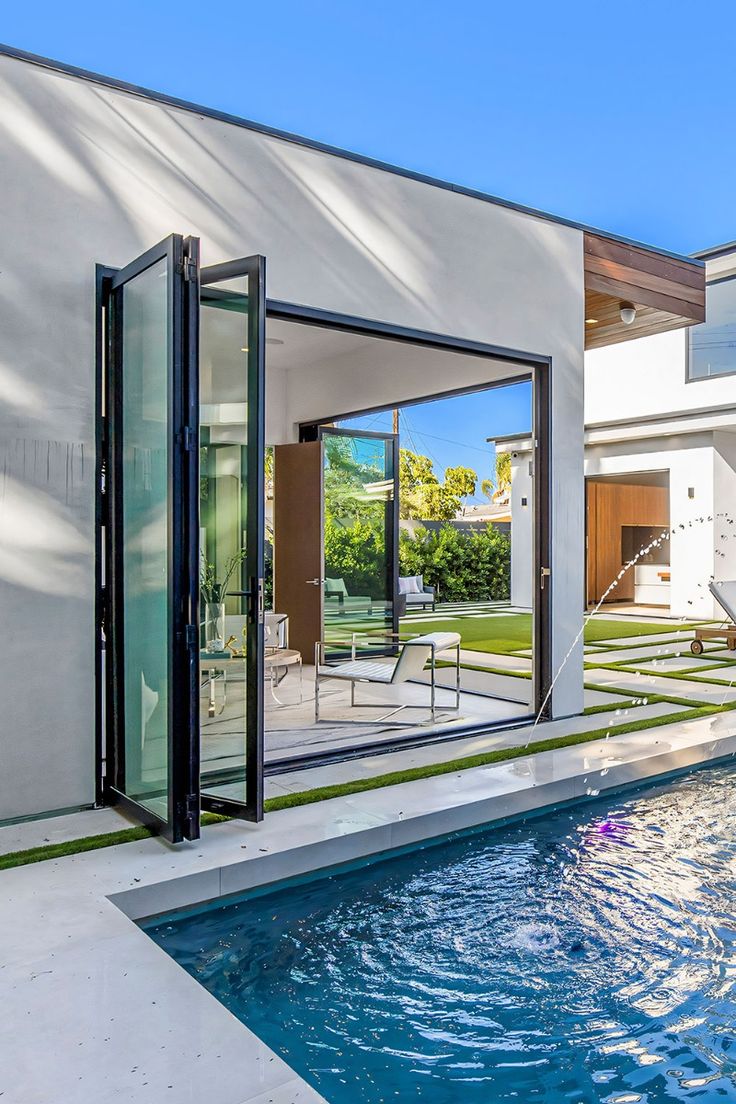 Patio Door Installation for Poolside Spaces