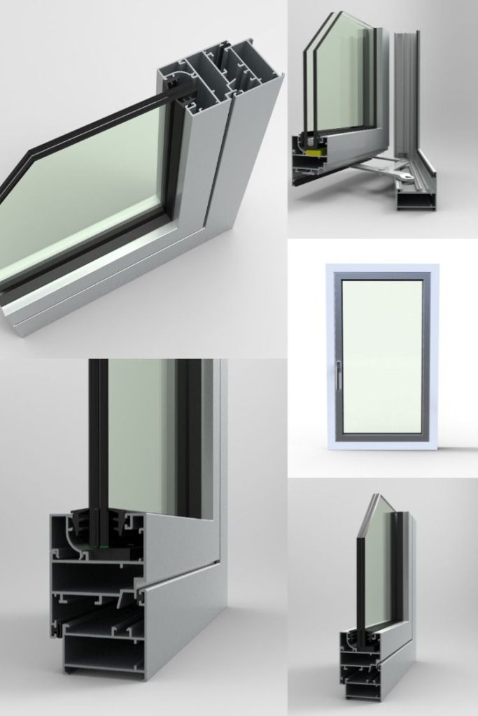 Thermally improved frames