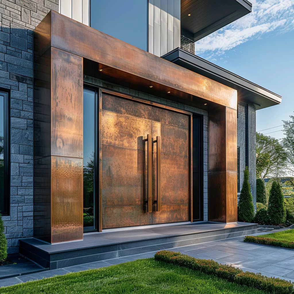 Wide Front Doors for Statement Entrances